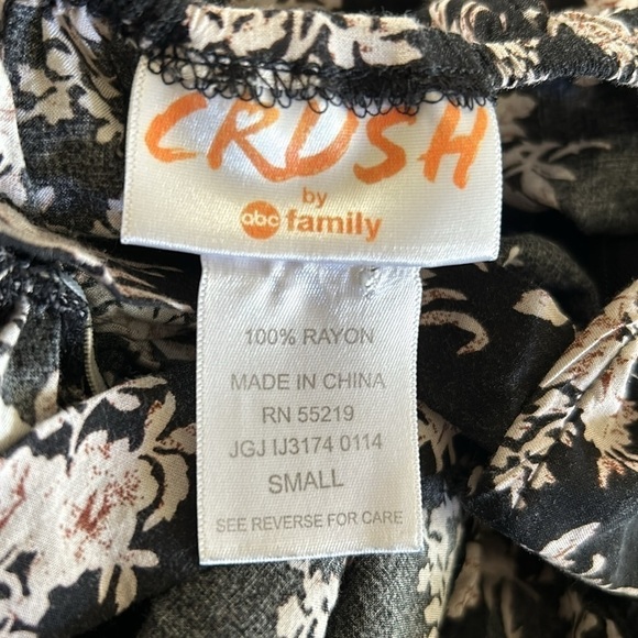 Crush by ABC FAMILY Floral Open Back Dress | SIZE S - Picture 5 of 6